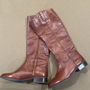 INC Fawne Leather Boots, Great Condition